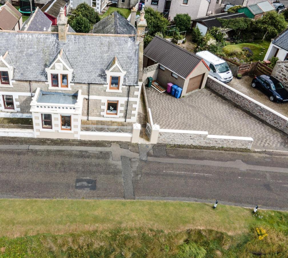 The View 3-Bed Cottage Findochty Buckie Moray Eksteriør billede