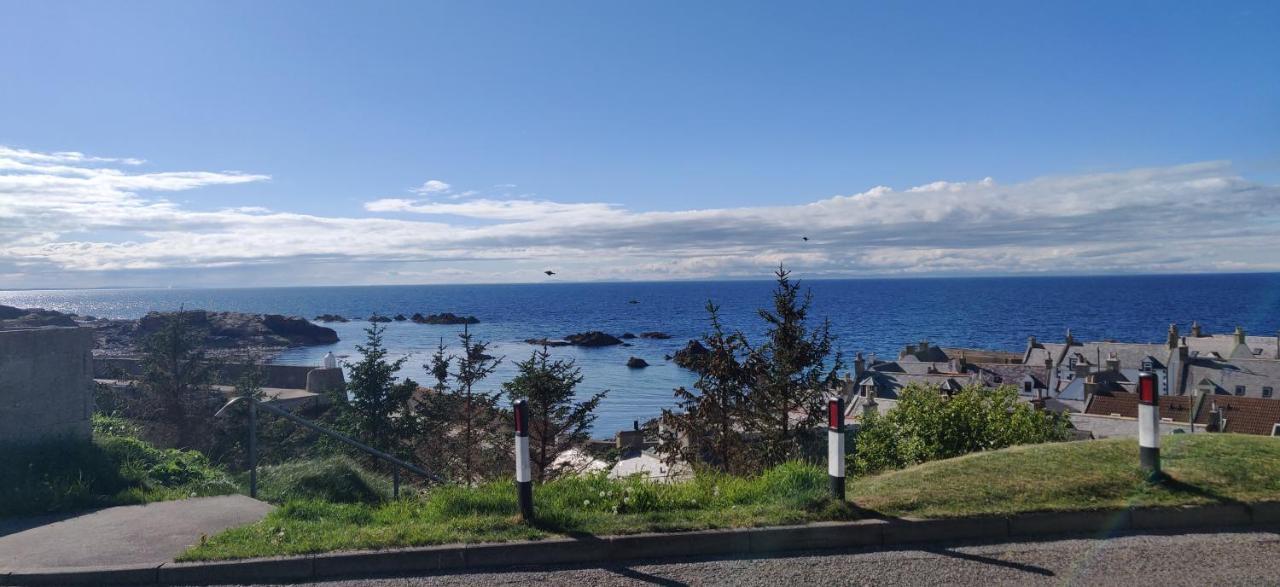 The View 3-Bed Cottage Findochty Buckie Moray Eksteriør billede