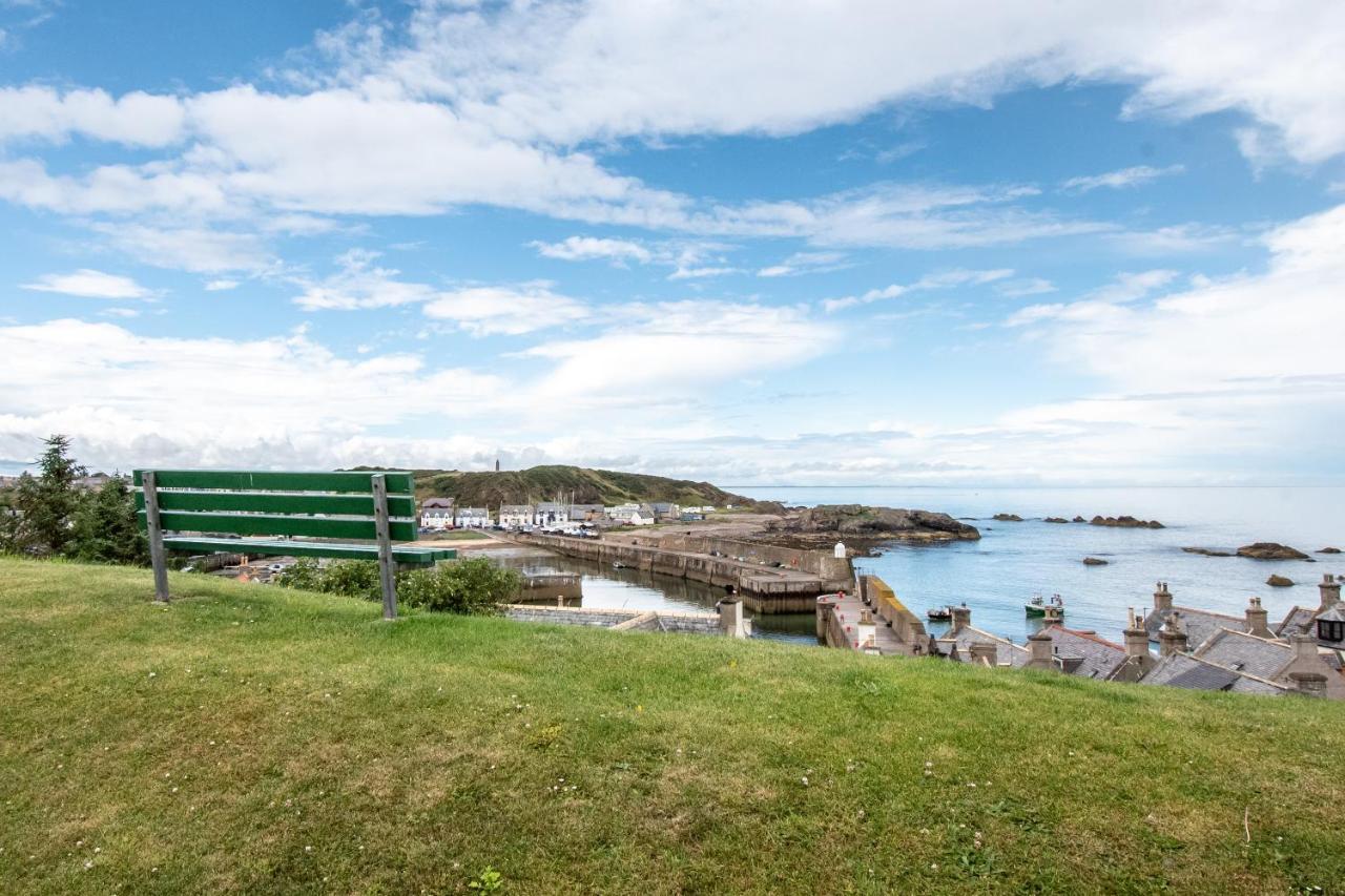 The View 3-Bed Cottage Findochty Buckie Moray Eksteriør billede