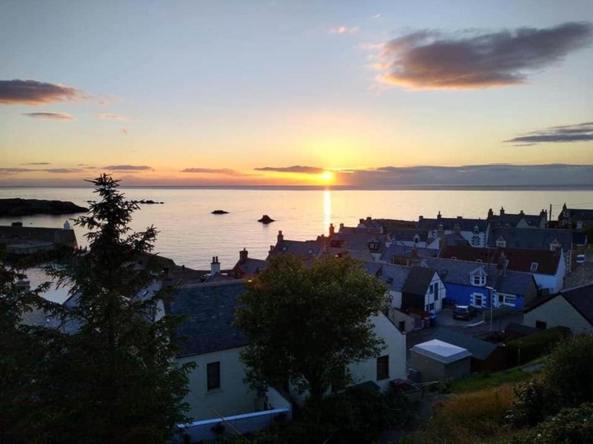 The View 3-Bed Cottage Findochty Buckie Moray Eksteriør billede